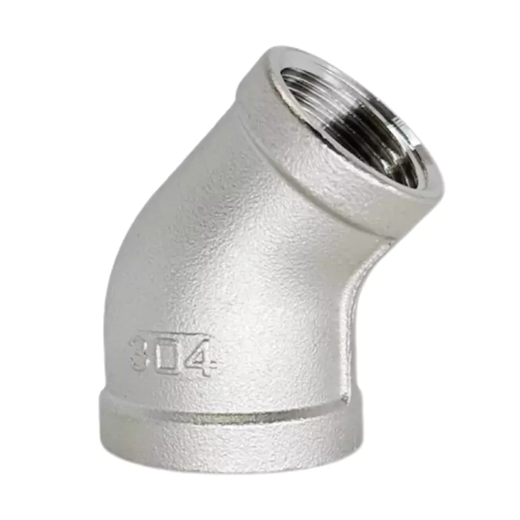 Cot cu filet femel reducător de 45 de grade