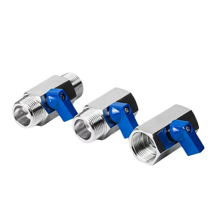 Mini supapă cu bilă specială pentru HVAC și gaz