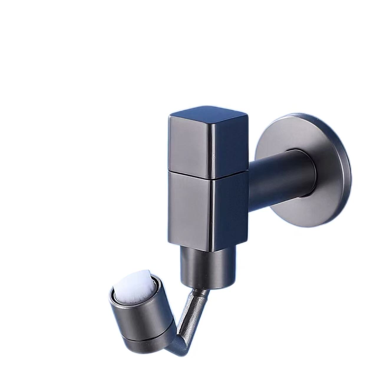 Robinet de perete Swirl, gri minimalist