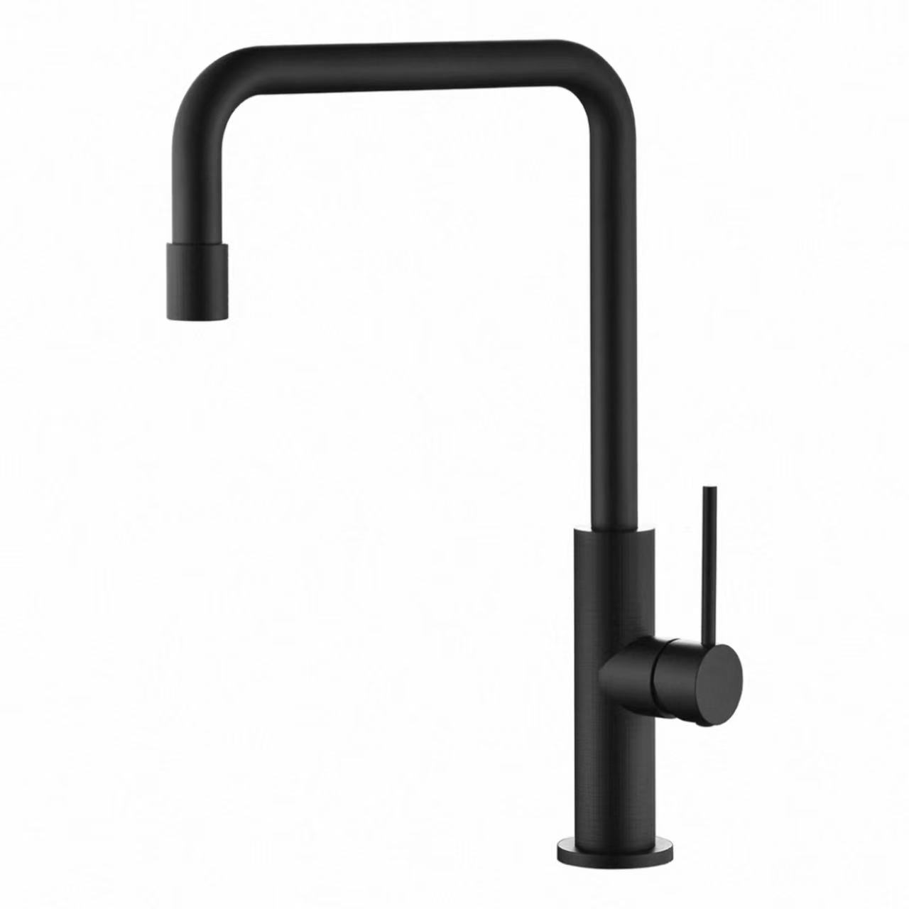 Robinet de bucătărie moletat în formă de L, în formă de L, pentru cald și rece Robinet de bucătărie moletat în formă de L, în formă de L, pentru cald și rece