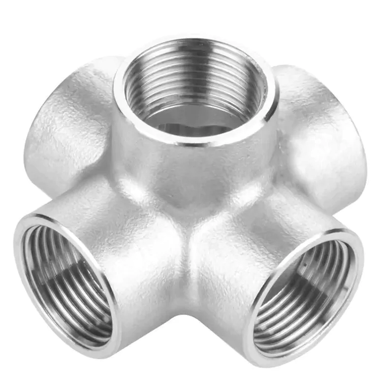 Fitting 3D pentru conducte în cinci direcții