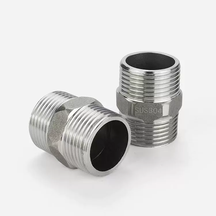 Conector cu filet tată hexagonal de precizie