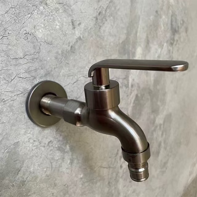 Robinet cu deschidere rapidă din oțel inoxidabil periat